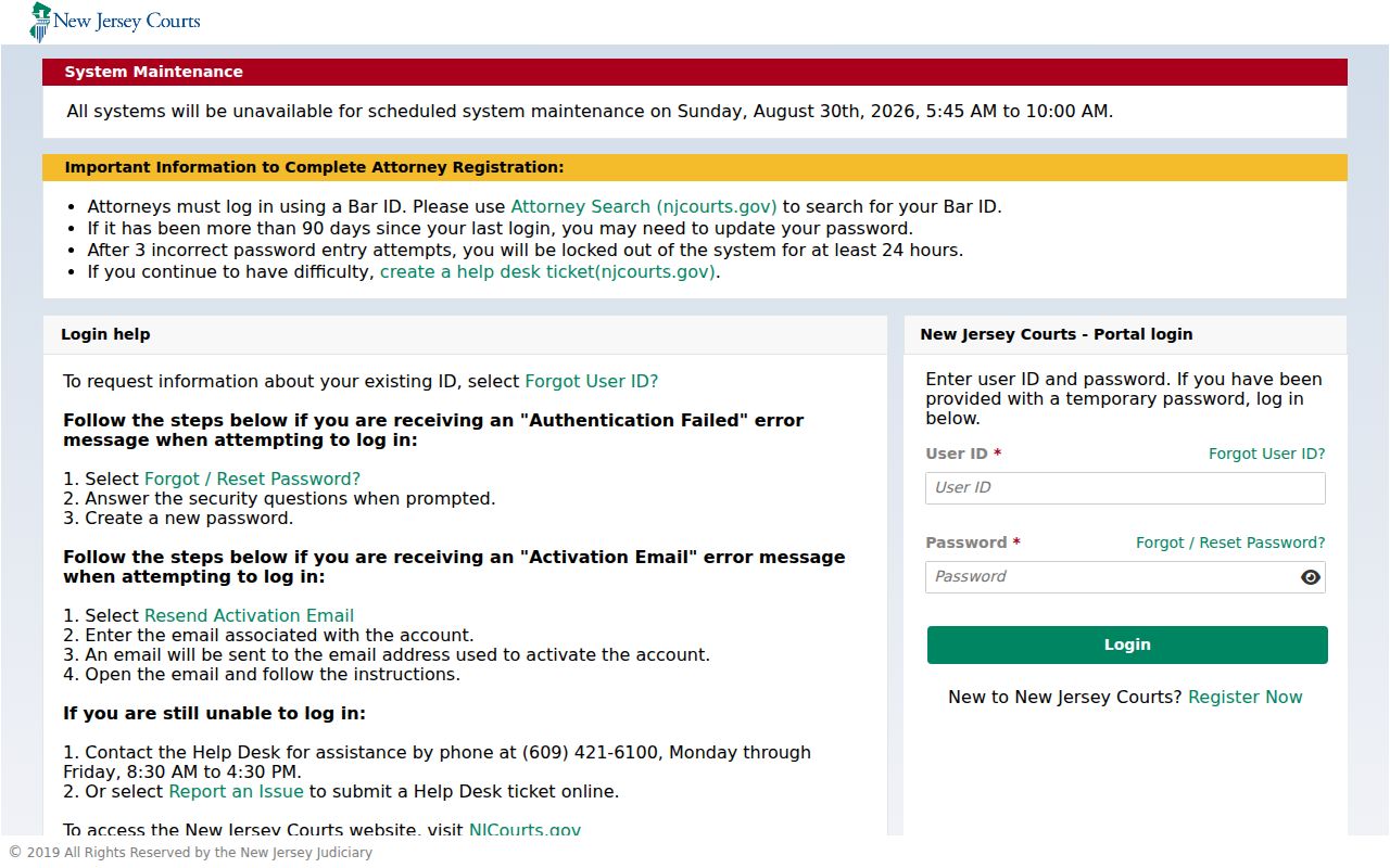 Garfield resident lookup NJMCDirect municipal ticket entry screen